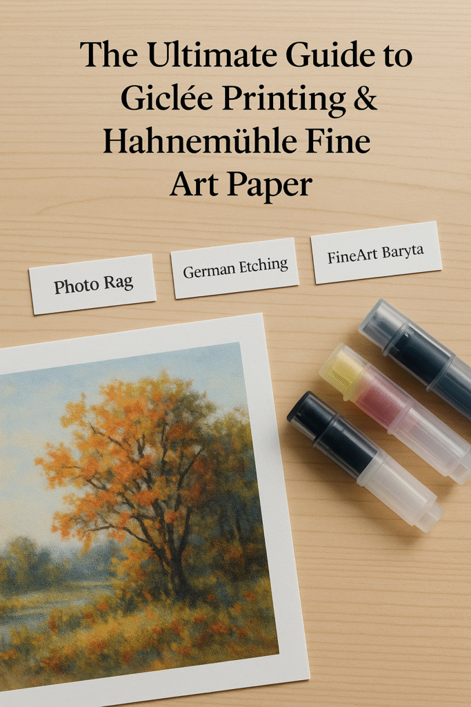 The Ultimate Guide to Giclée Printing & Hahnemühle Fine Art Paper